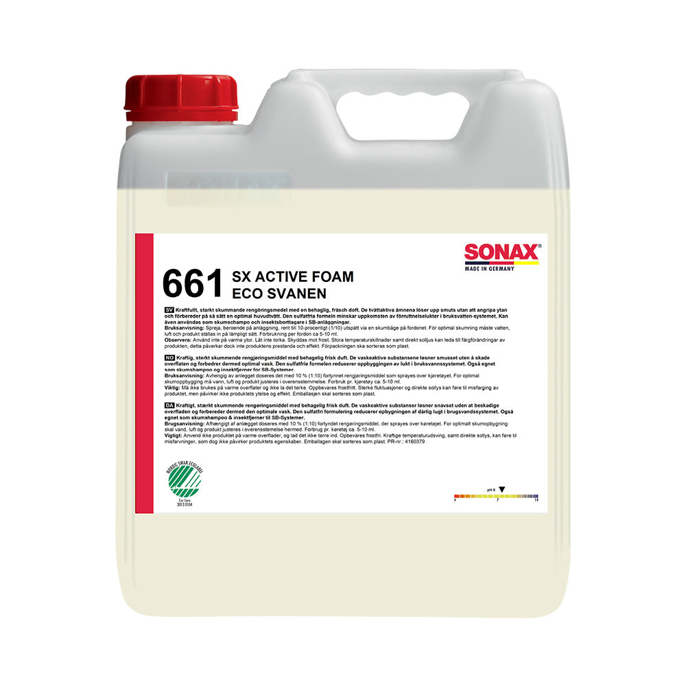 SONAX ACTIVE FOAM + SYMBIOTIK, 10L