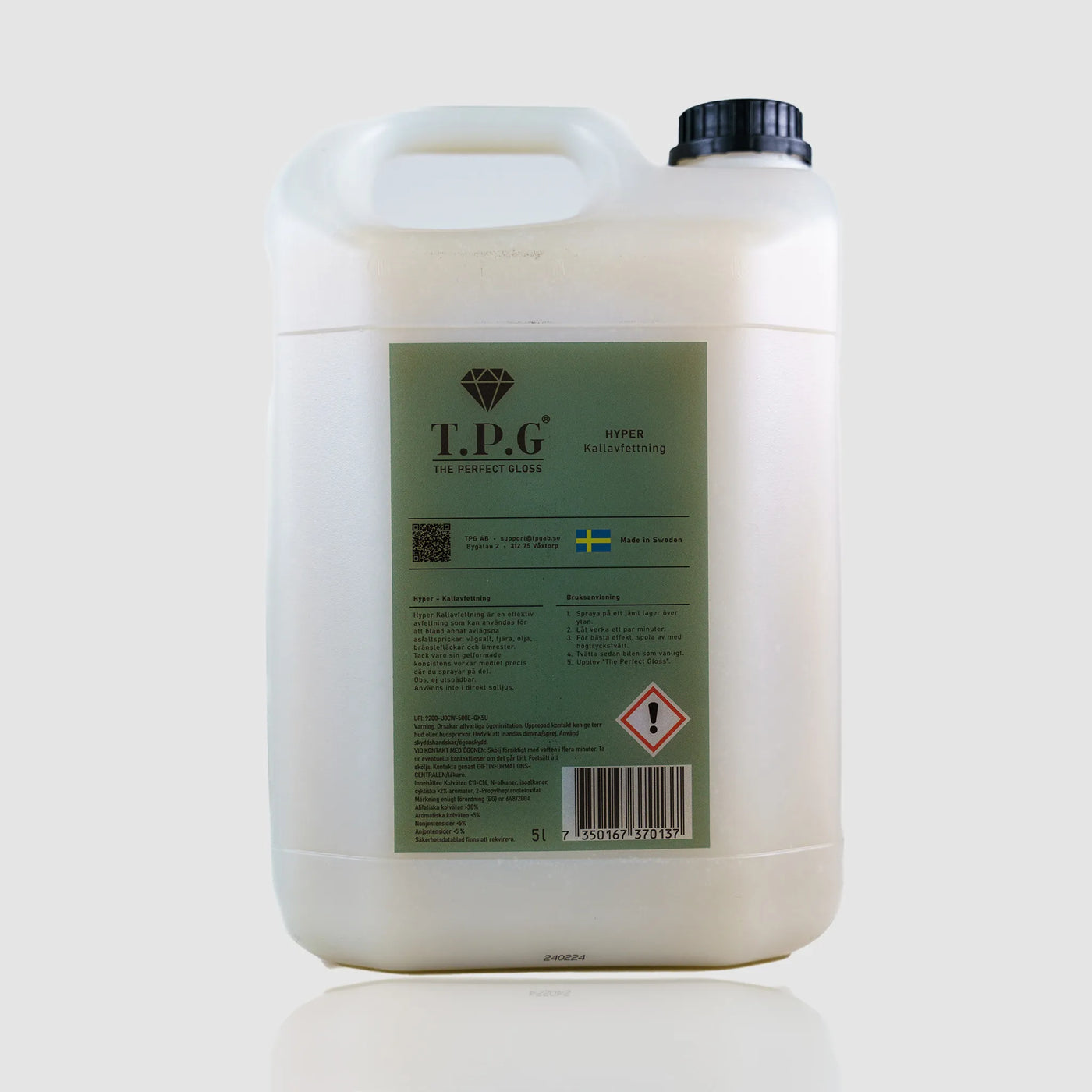 TPG Hyper - Kallavfettning 5L